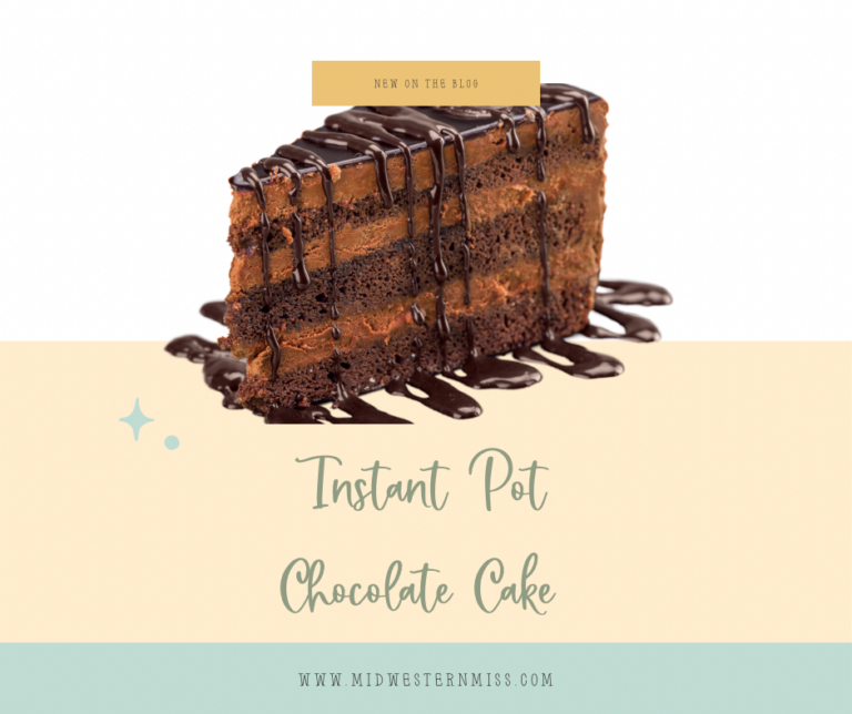 Instant Pot Chocolate Cake